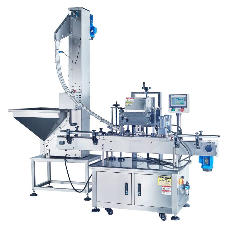 Automatic Seasoning Glass Jar Four-Wheel Capping Machine: Elevating Packaging Efficiency