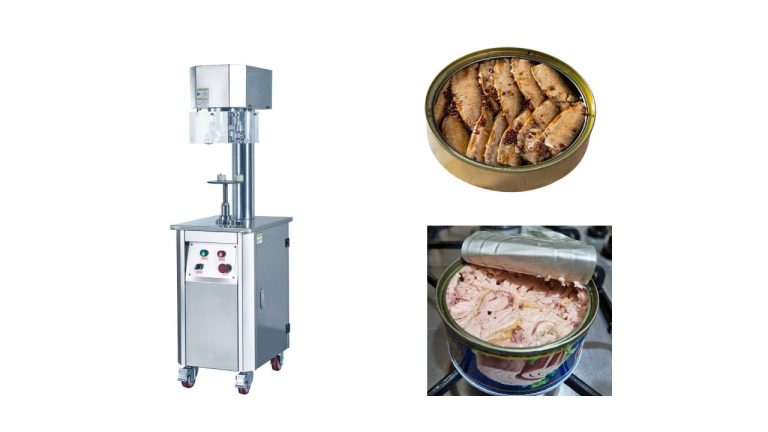 Sardine Fish Weed Tuna Can Sealing Machine