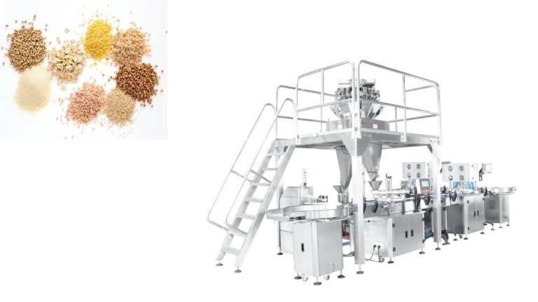 Cereals Can filling seaming machine