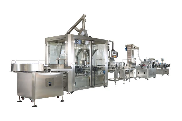 Cereals Powder Filling Seaming Labeling Machine