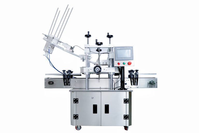 Fully auto plastic cover press cap machine