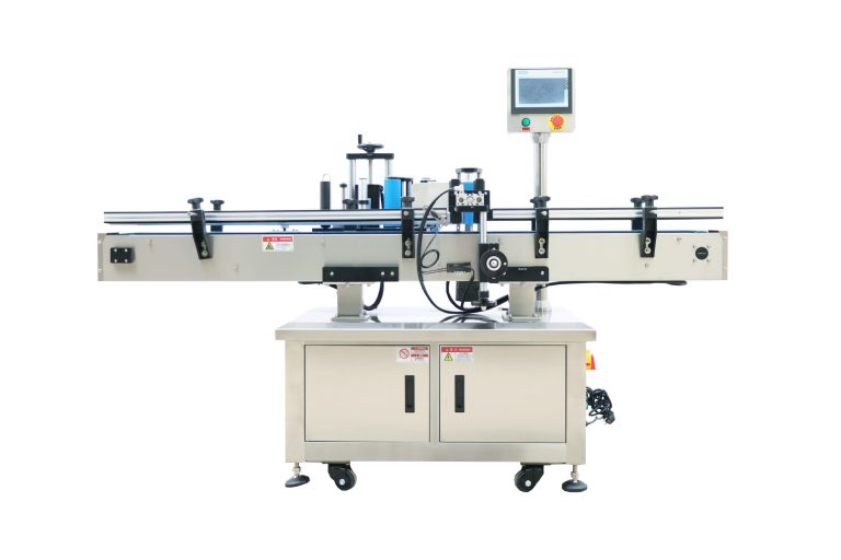 Automatic transparent sticker can body labeling machine