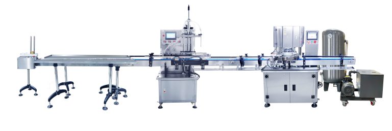 Soup liquid filling sealing machine line